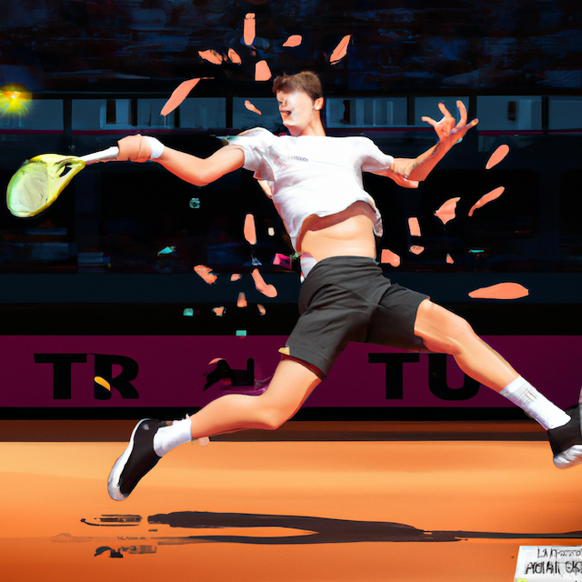 Fritz Deslumbra con un Imponente Smash de Revés en Madrid 2025