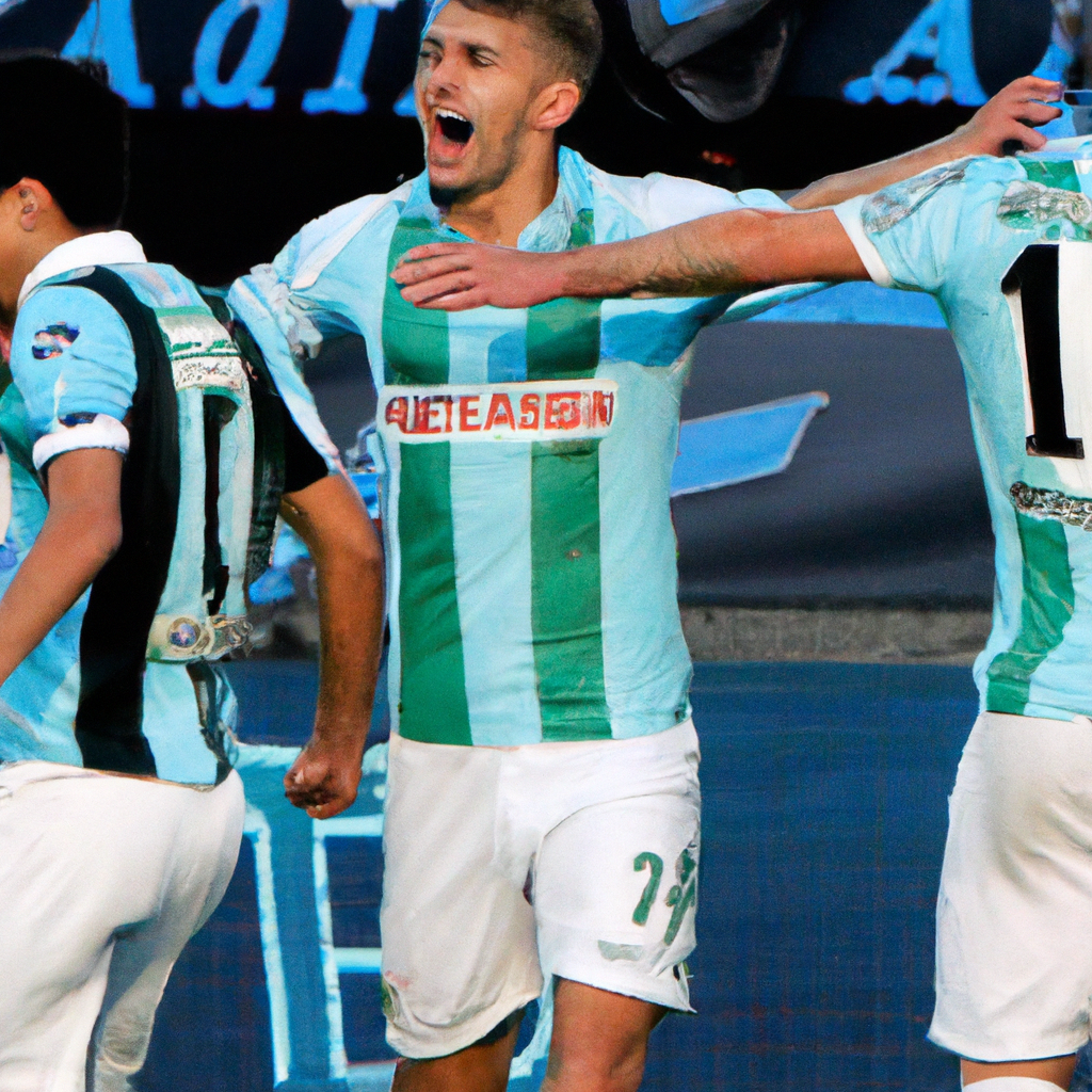 Martínez ilumina a Racing con triplete ante Banfield