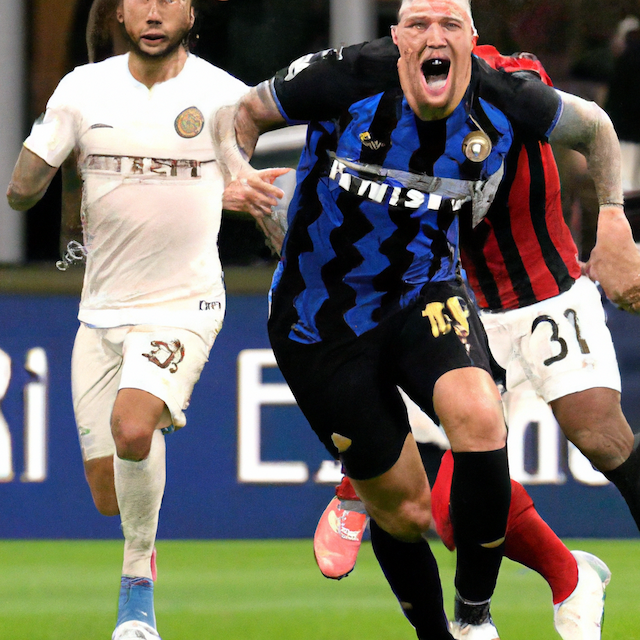 Giménez Disputa Escasos Minutos en Empate Entre Milan e Inter