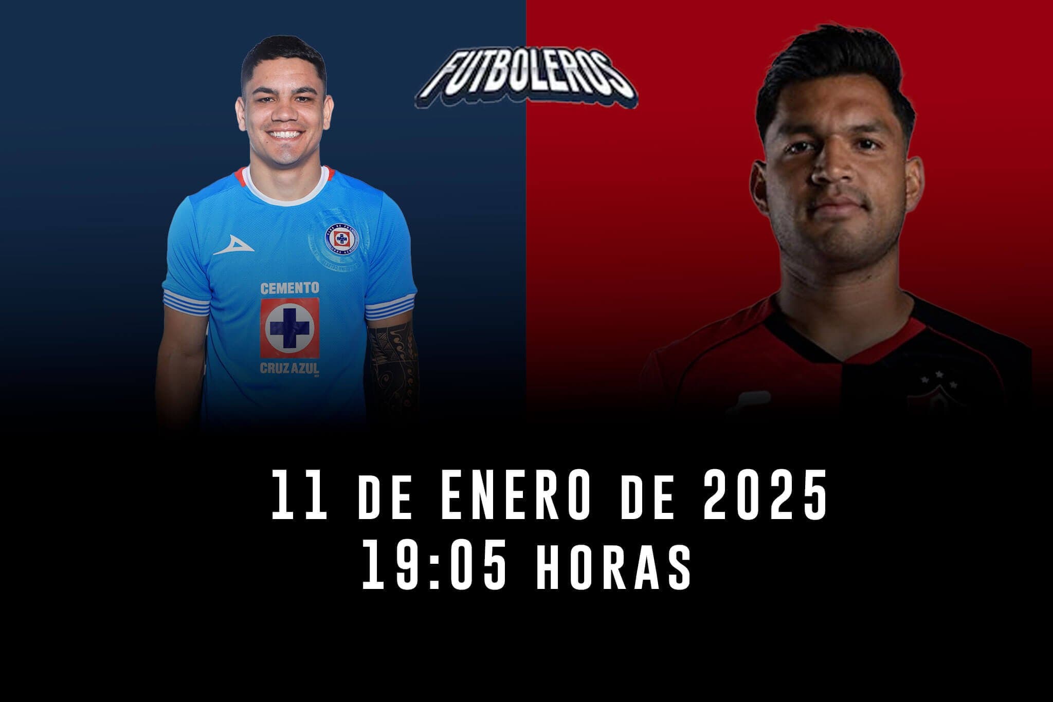 Goles y Resumen del Cruz Azul 1 - 1 Atlas F.C. de hoy 2025-01-11