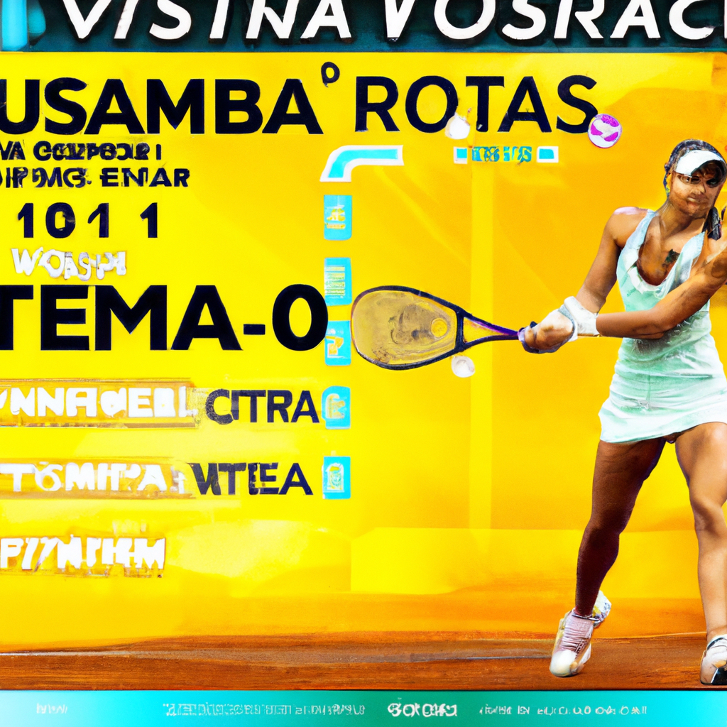 WTA Roma Open: Revelado el Cuadro Femenino del Masters 1000