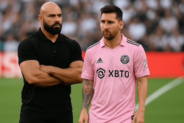 Guardaespaldas de Messi Vetado de la Línea de Banda en Partidos del Inter Miami