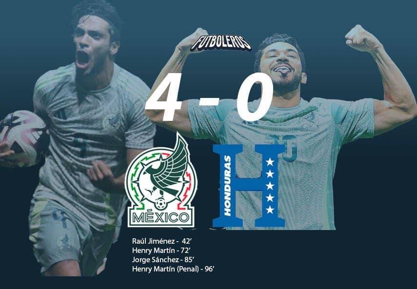 Goles y Resumen del partido México vs Honduras: México clasifica al Final Four de la CONCACAF Nations League