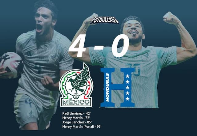 Goles y Resumen del partido México vs Honduras: México clasifica al Final Four de la CONCACAF Nations League